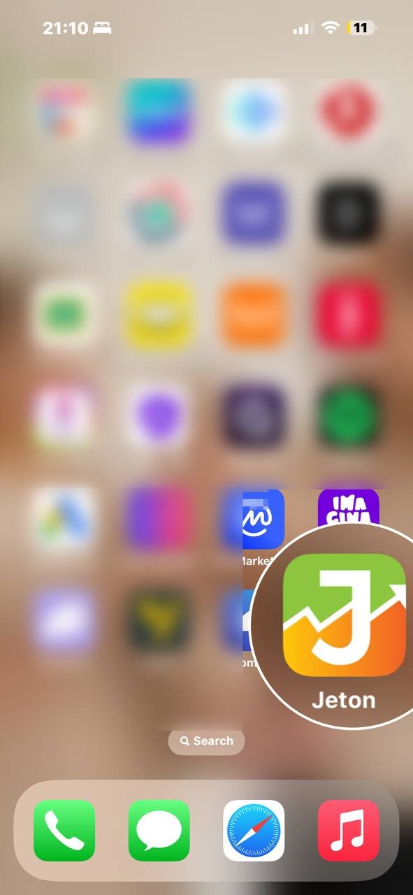 آیکون اپلیکیشن ژتون